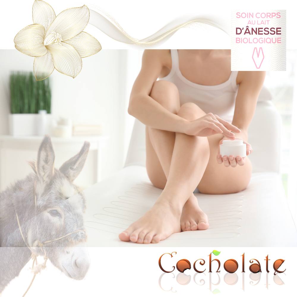 Body-butter med åsnemjölk