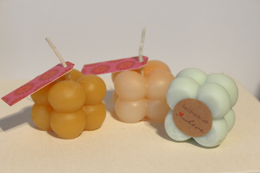 Bröllopsgåva till gäster små ljus presenter Presenter till bröllopsgäster Cocholate.se