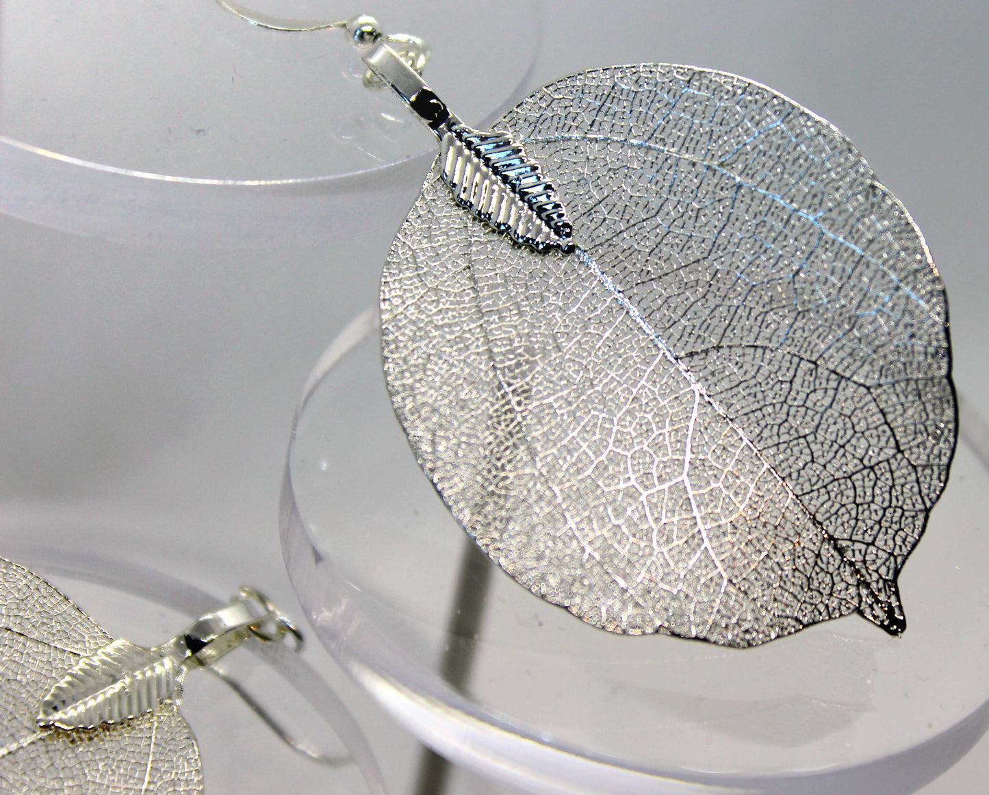 Lövörhängen Silver Smycken Cocholate.se