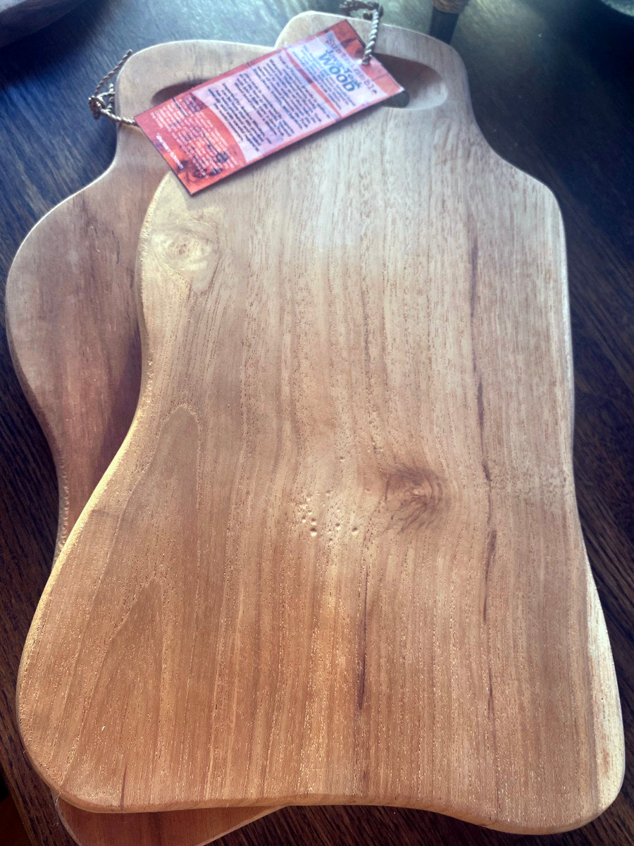 Teak Bröd/träskärbräda Cocholate - Eko Inredning - Hudvård - Yoga