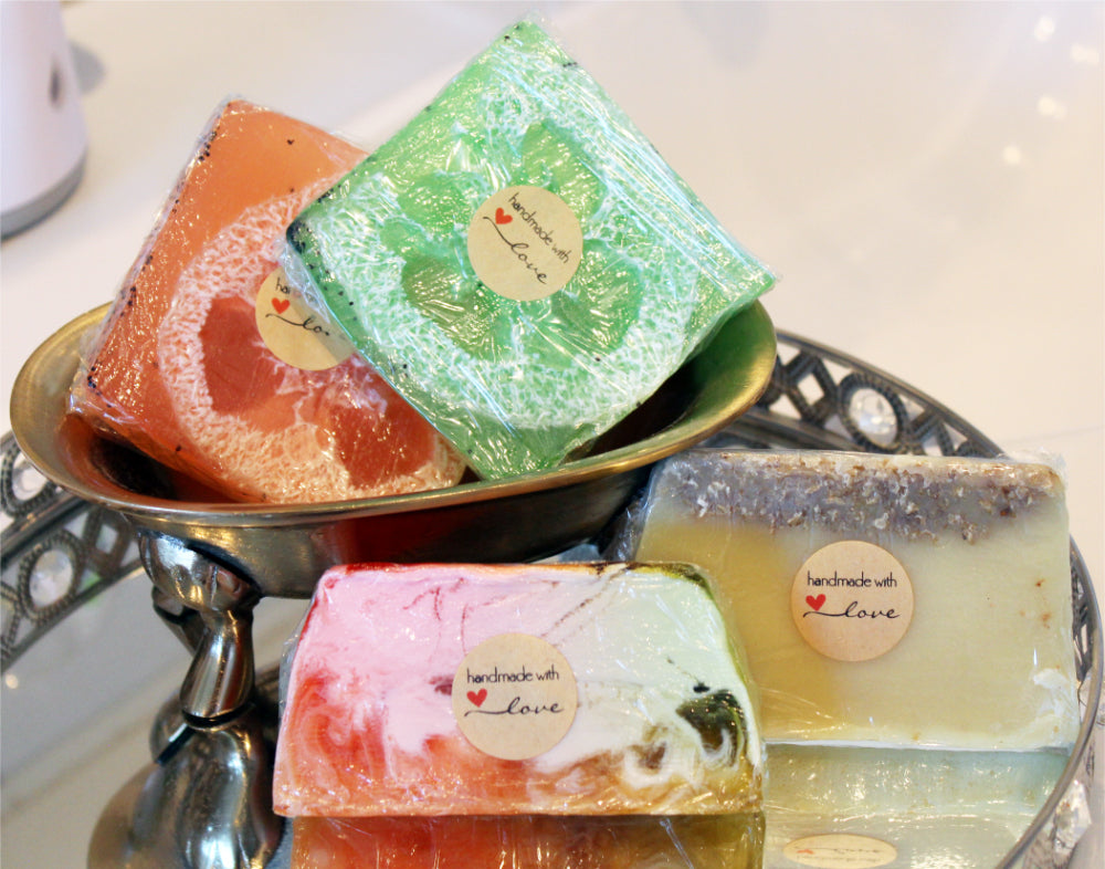 Handgjord tvål & Loofah-tvål Personlig vård Cocholate.se